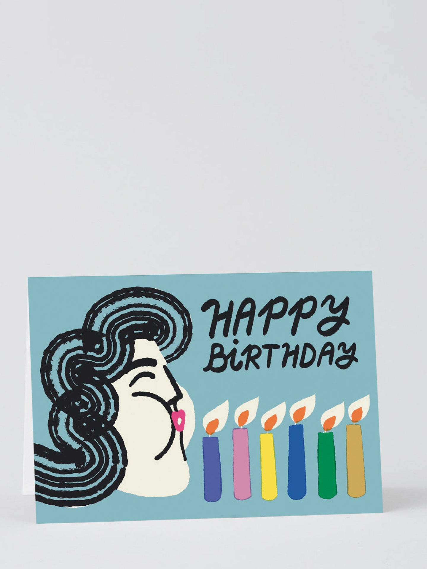 Happy Birthday Candles birthday card