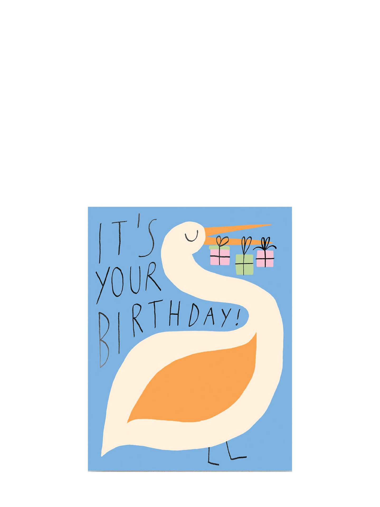 It's Your Birthday Stork birthday card