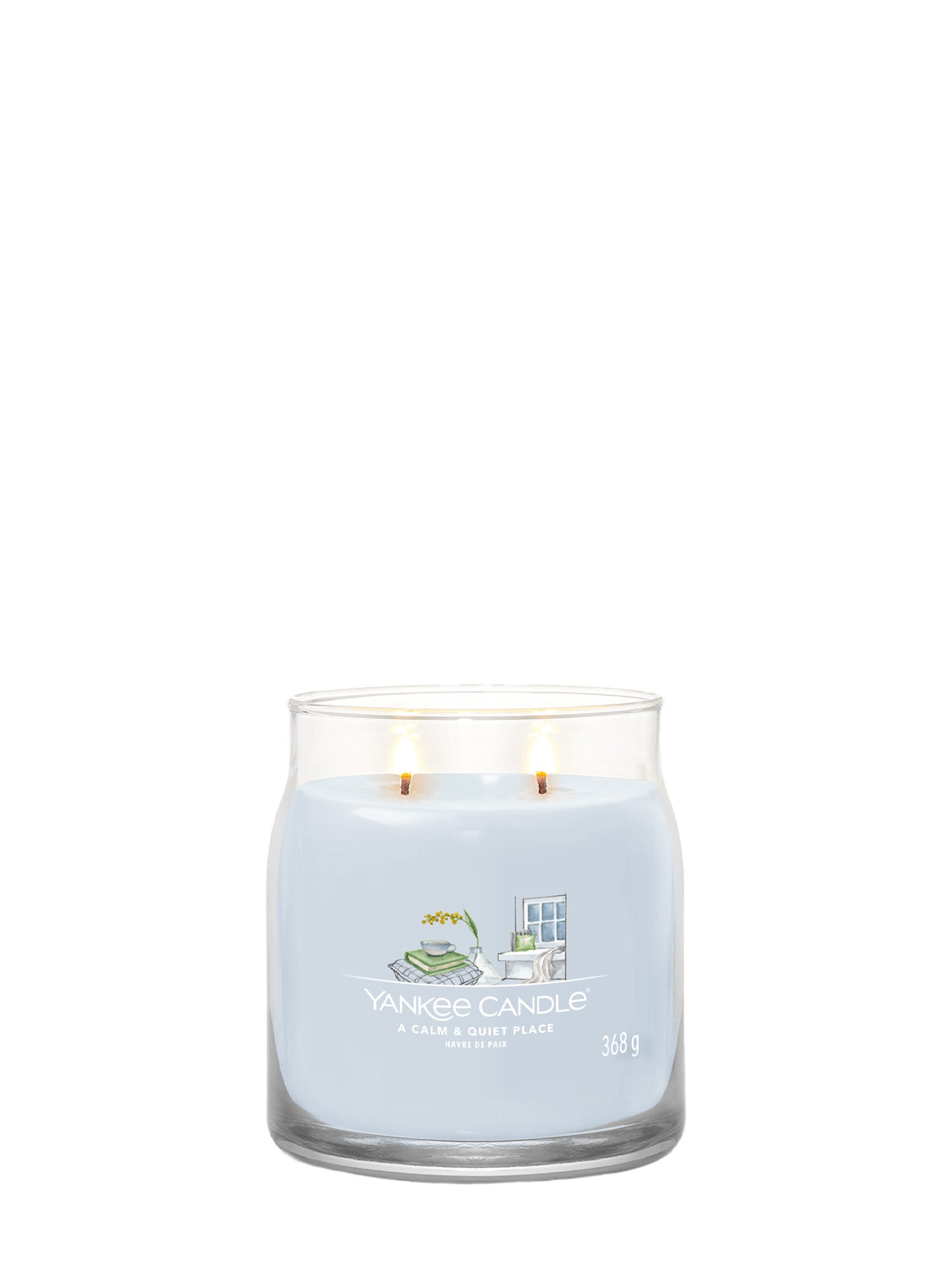 A calm & quiet place signature jar, medium
