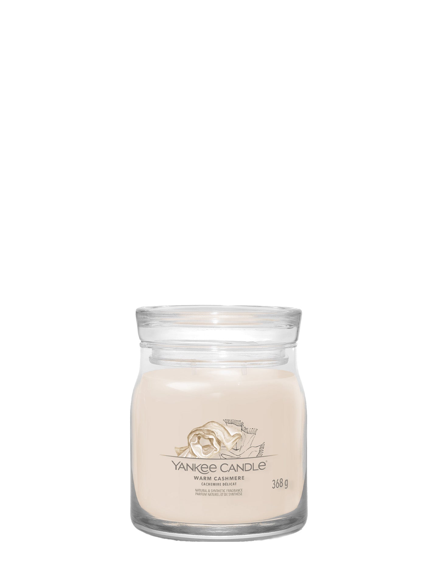 Warm cashmere signature jar, medium