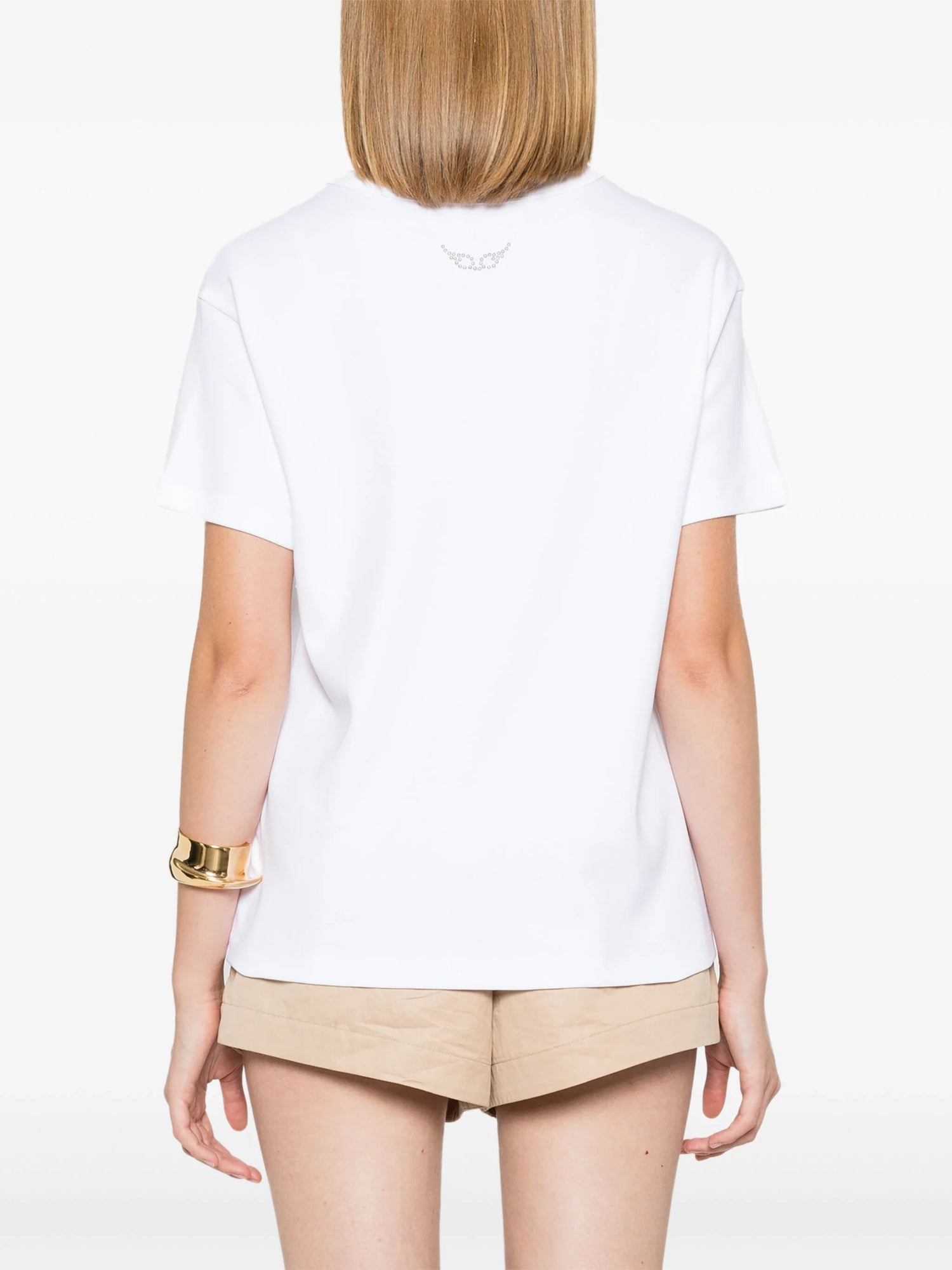 Marta Studded T-shirt, white