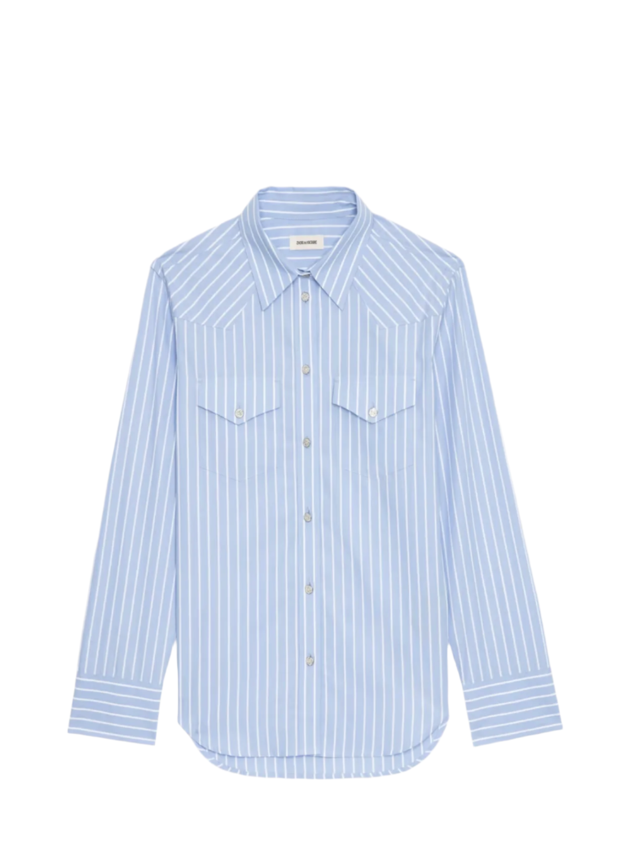 Thelma pop bijoux stripe shirt, blue