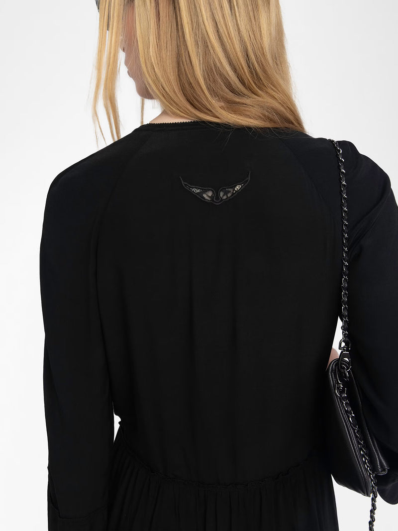 Rinas dress, black