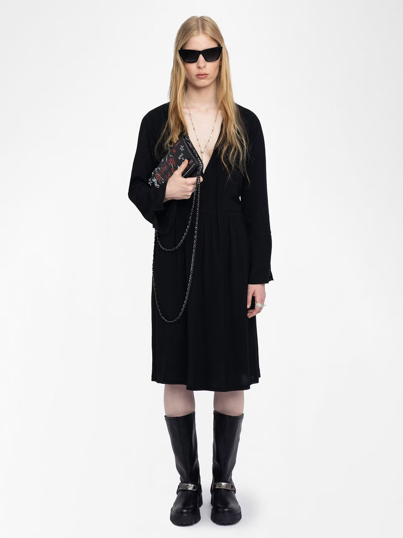 Rinas dress, black