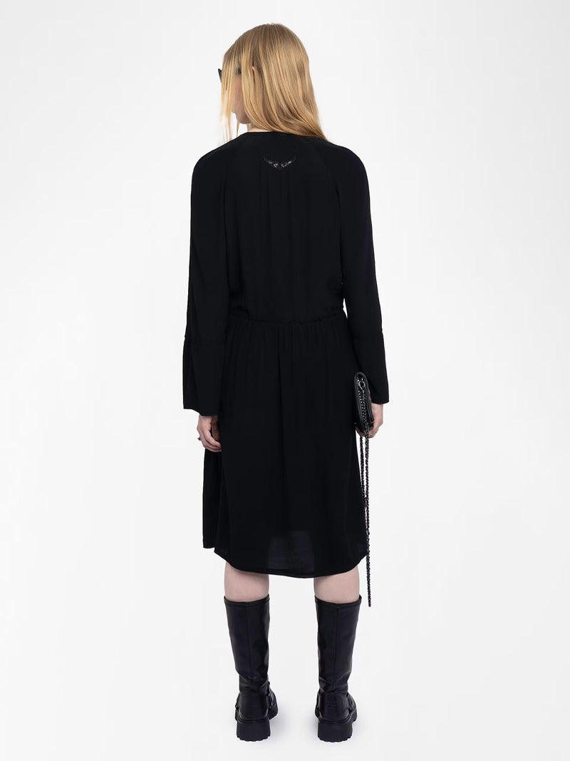 Rinas dress, black