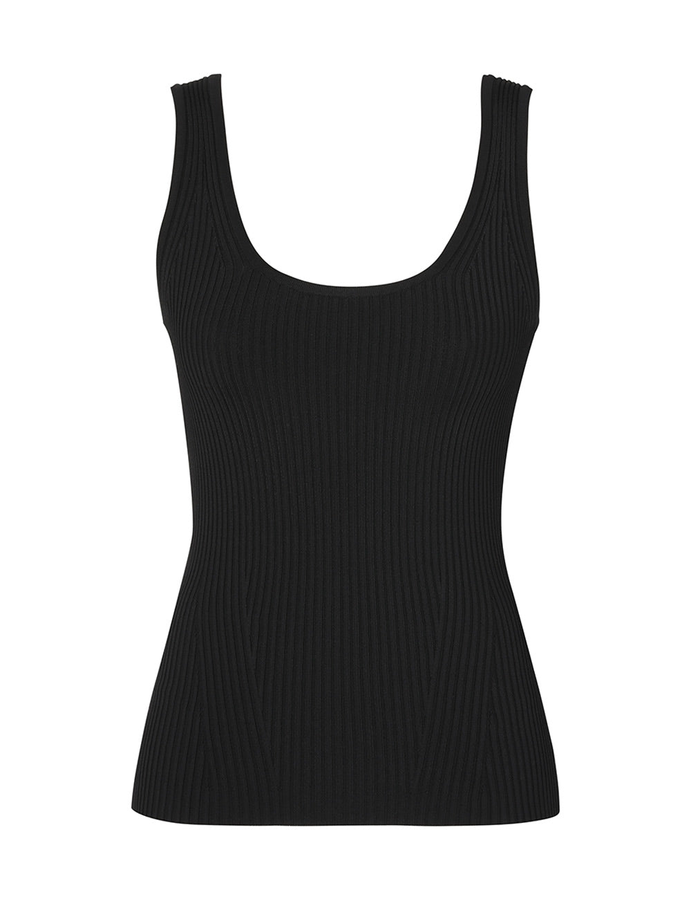 Halliday Scoop Neck Tank, black