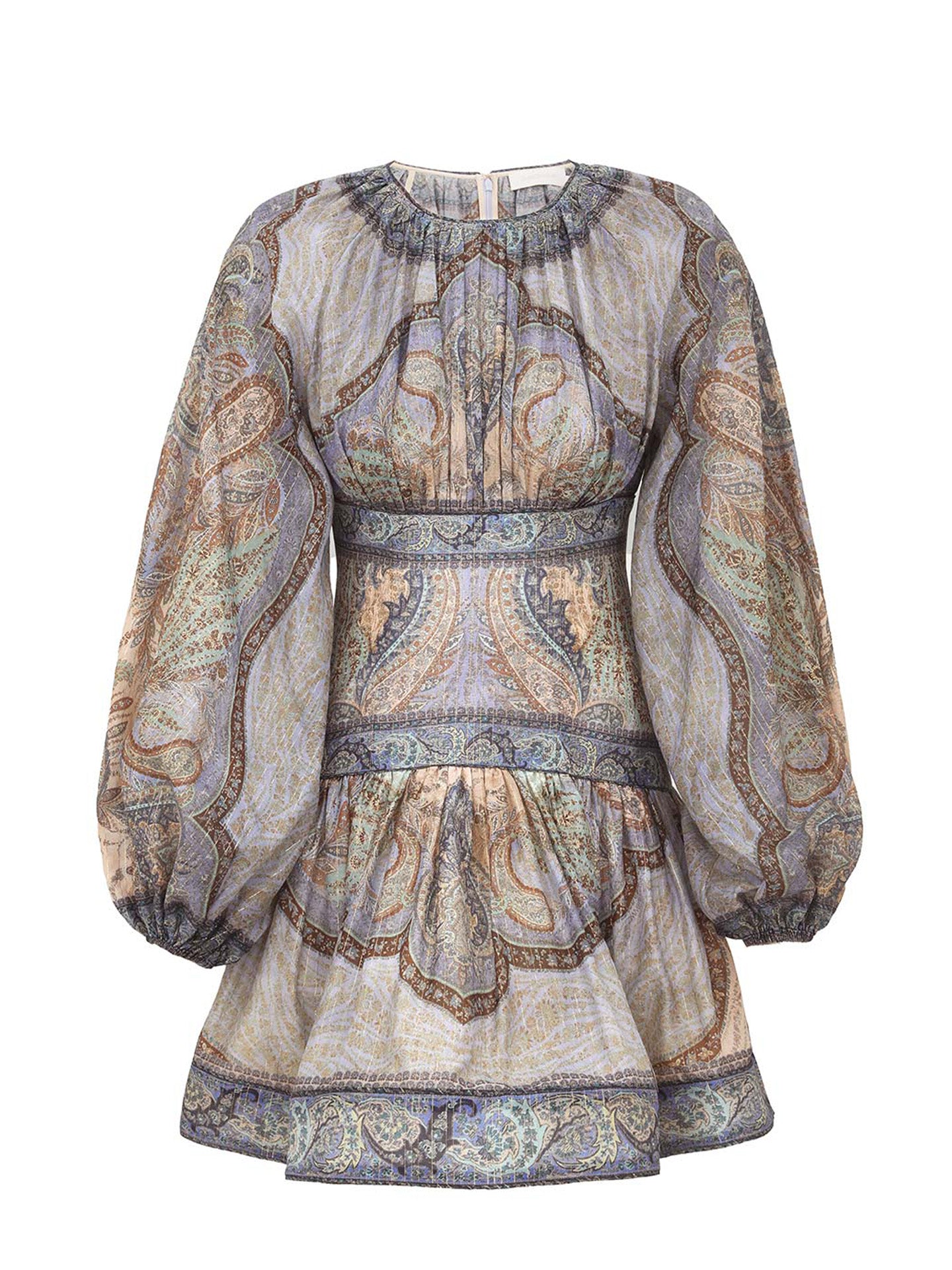 Wanderlust Mini Dress, tapestry blue multi