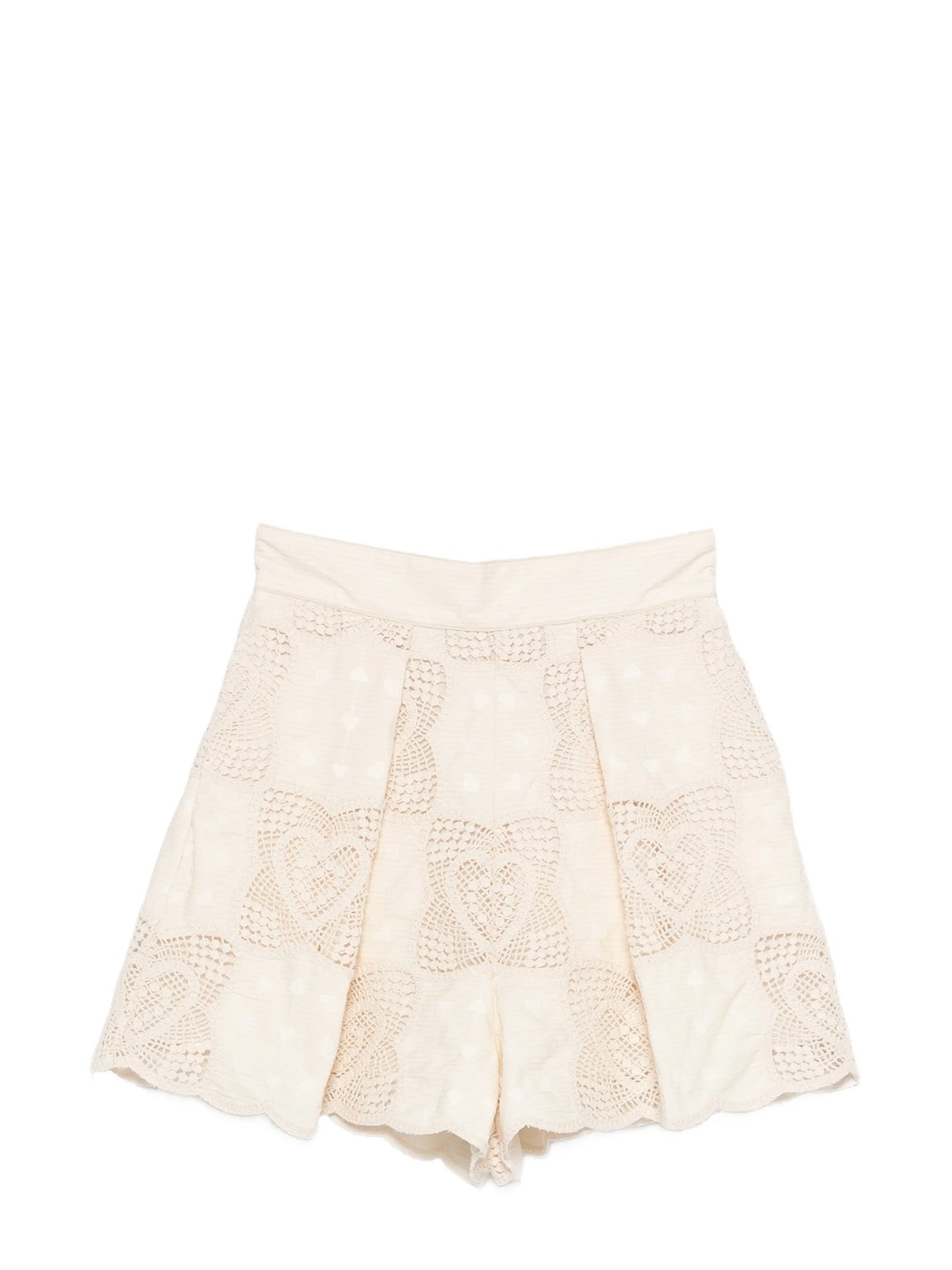 Wanderlust tuck short, ivory