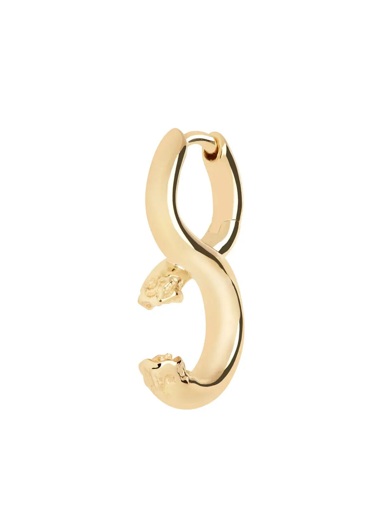 Tula earring, gold