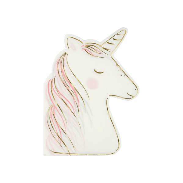 Magical unicorn napkins (16 pcs)