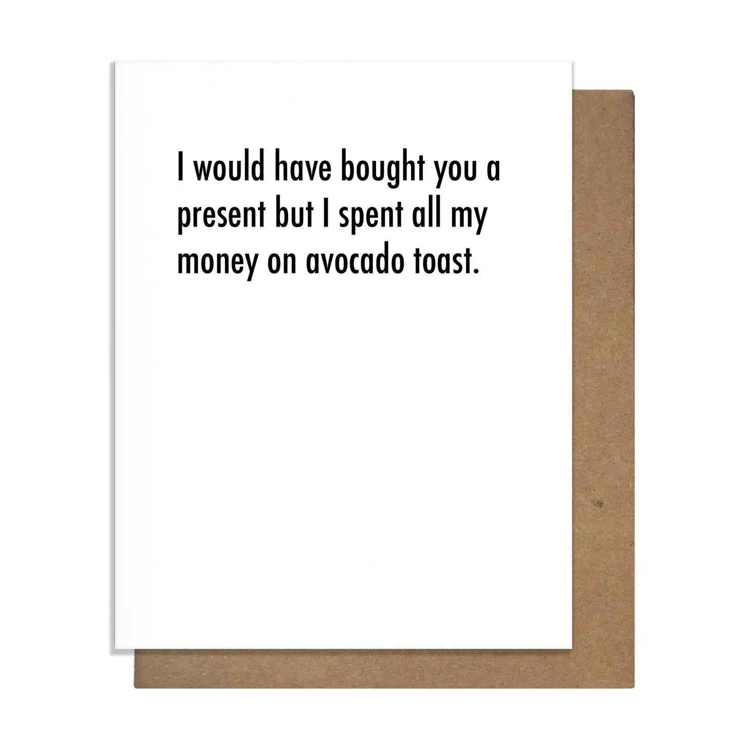 Avocado Toast - Birthday Card