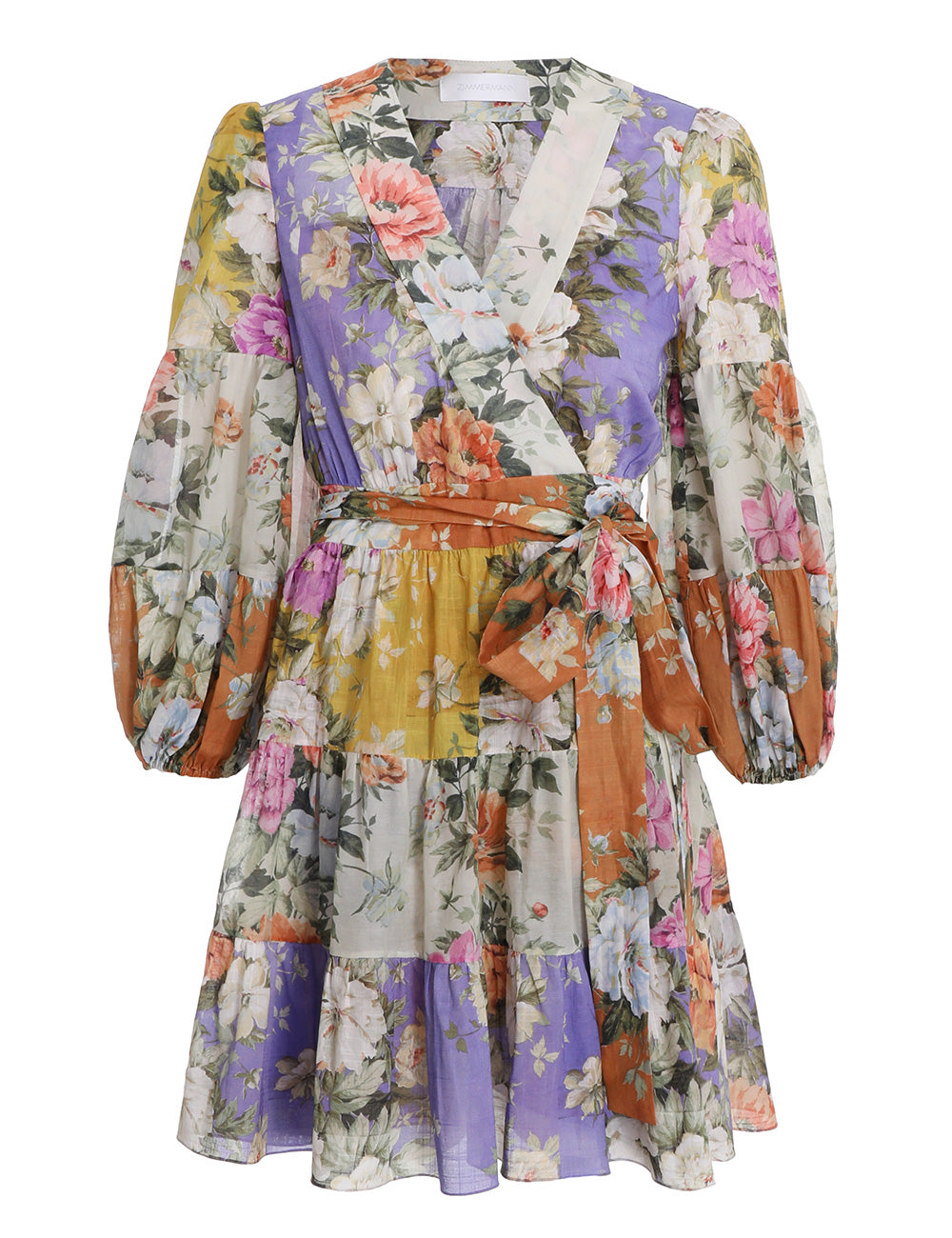 Pattie floral-print dress