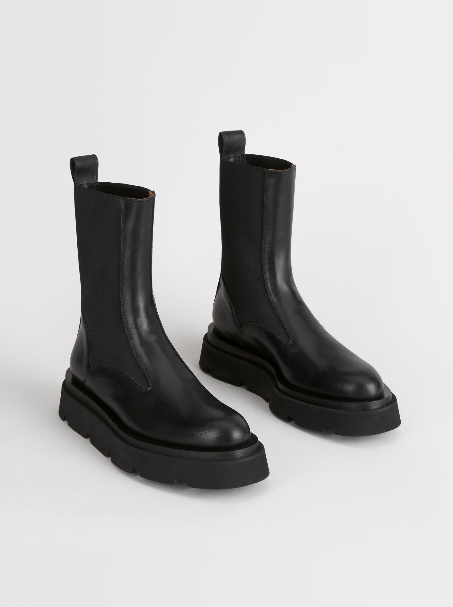 Moncalieri chunky boots, black