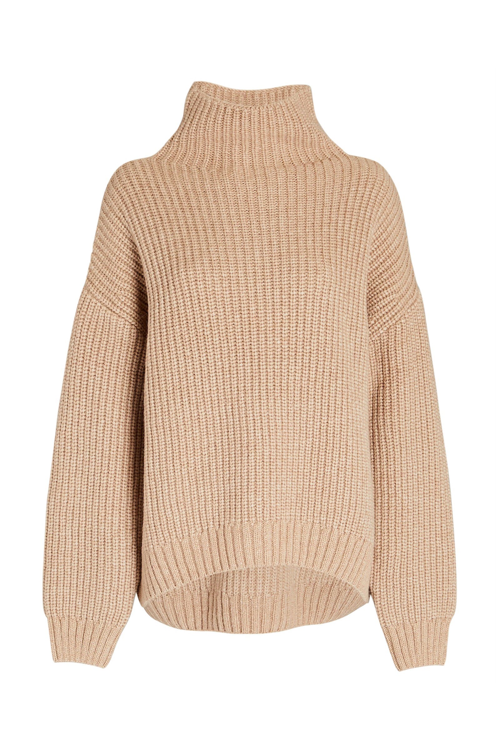 Tan hot sale oversized jumper