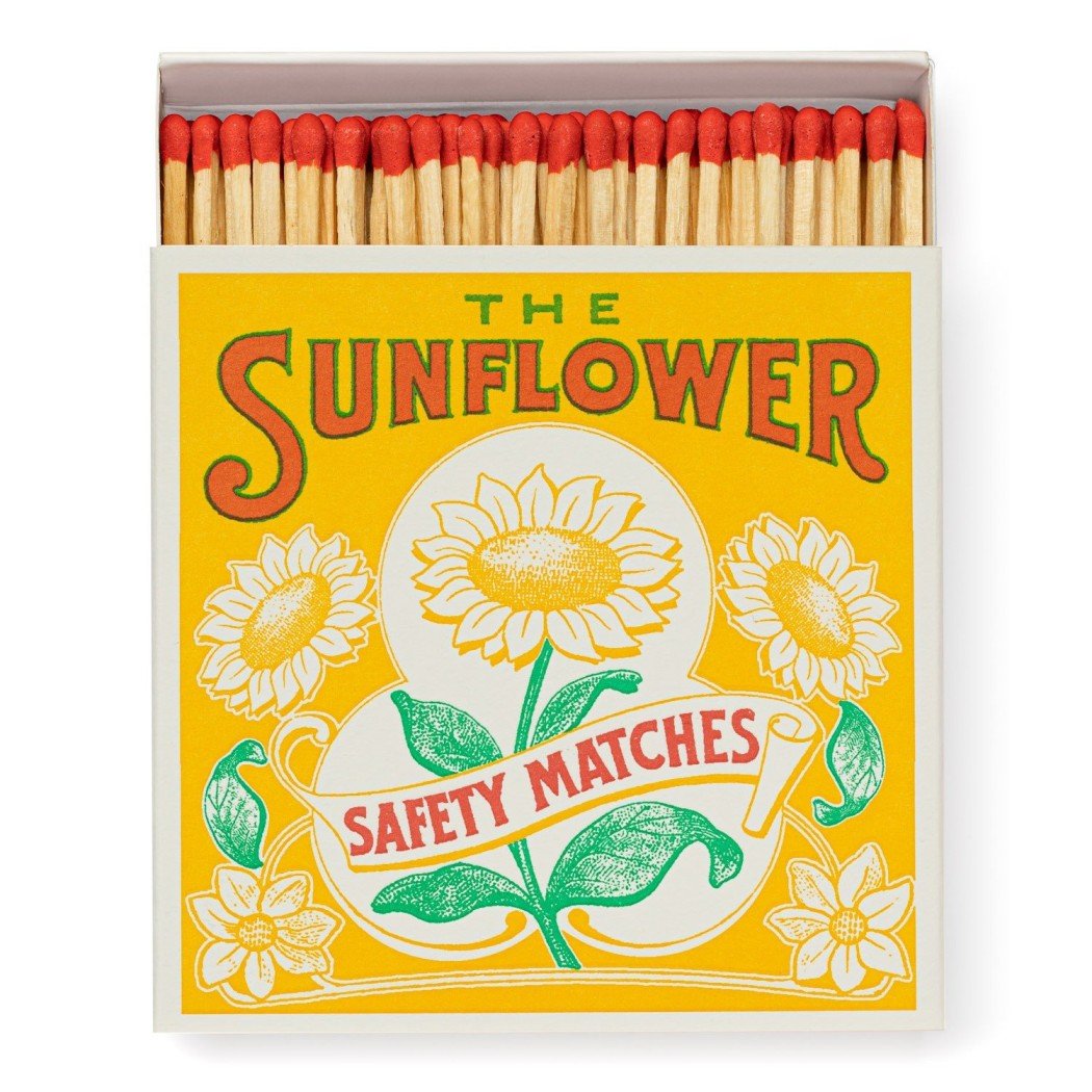 Sunflower matchbox