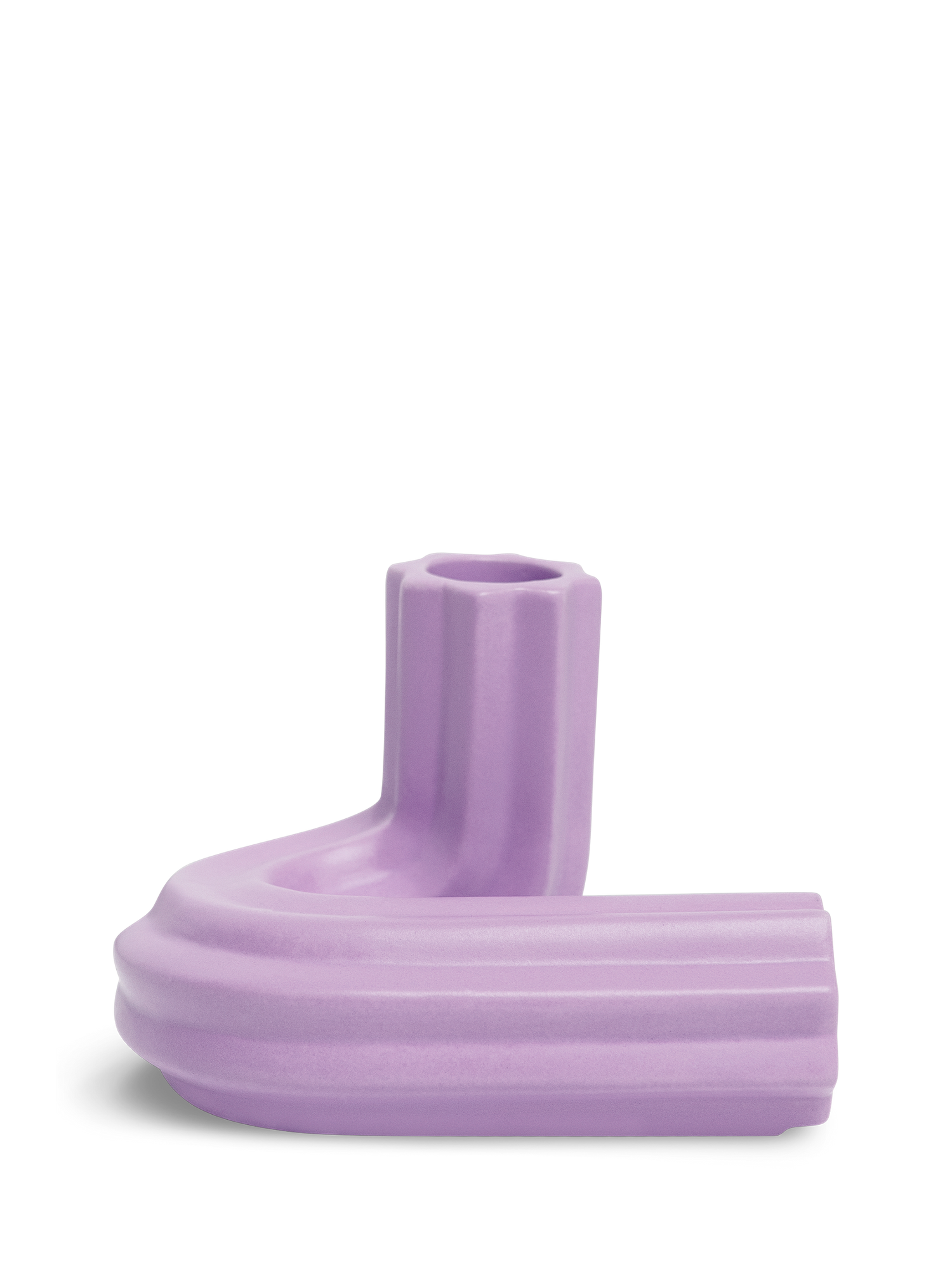 Candle holder Templo, lilac