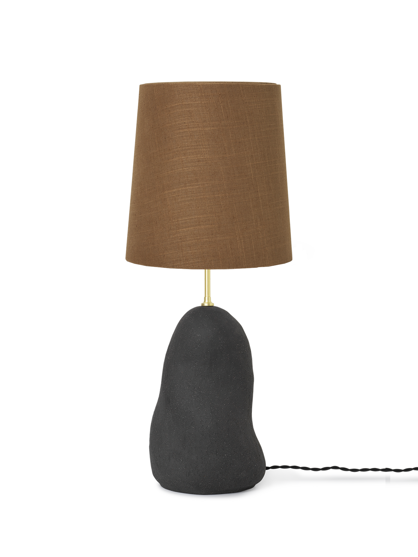 Hebe Lamp Base Medium - Dark Grey