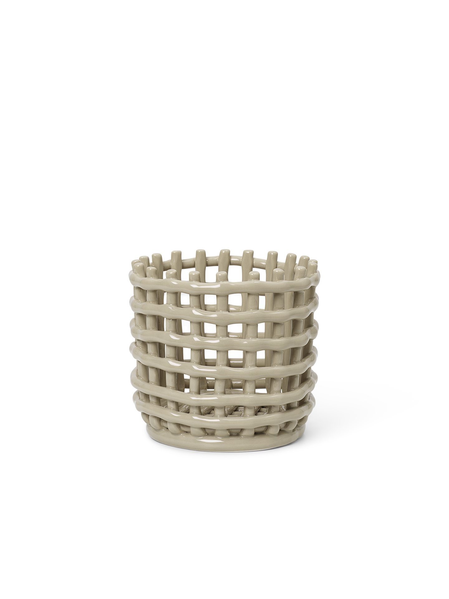 Ceramic Basket, S (2 Colours)