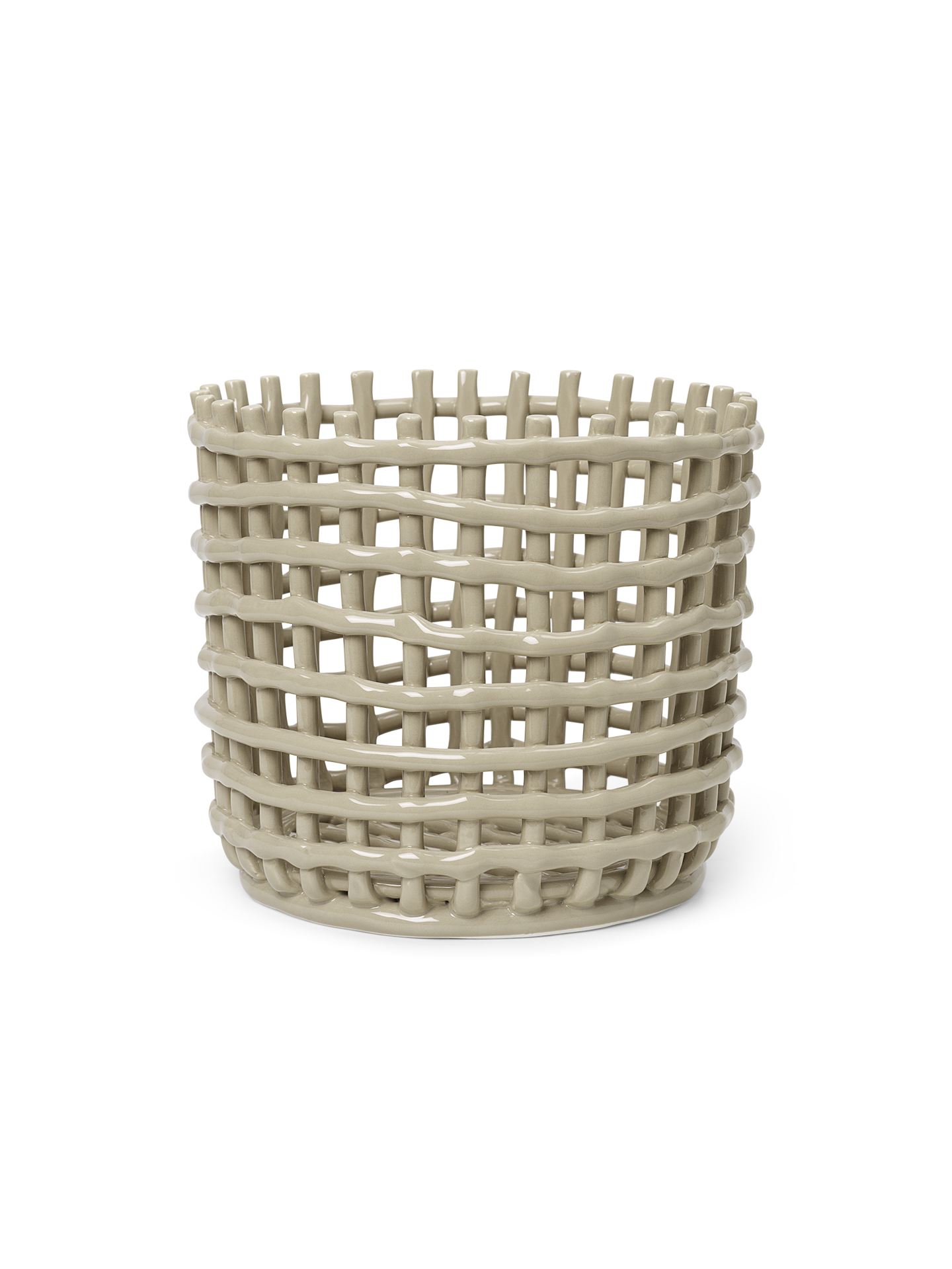 Ceramic Basket, Large (2 Colours)