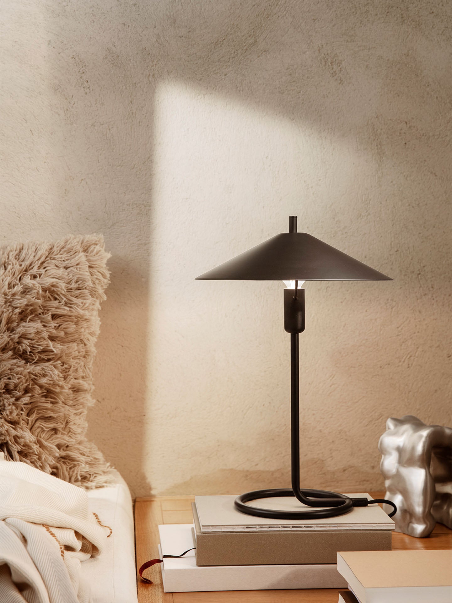 Table lamp Filo, black