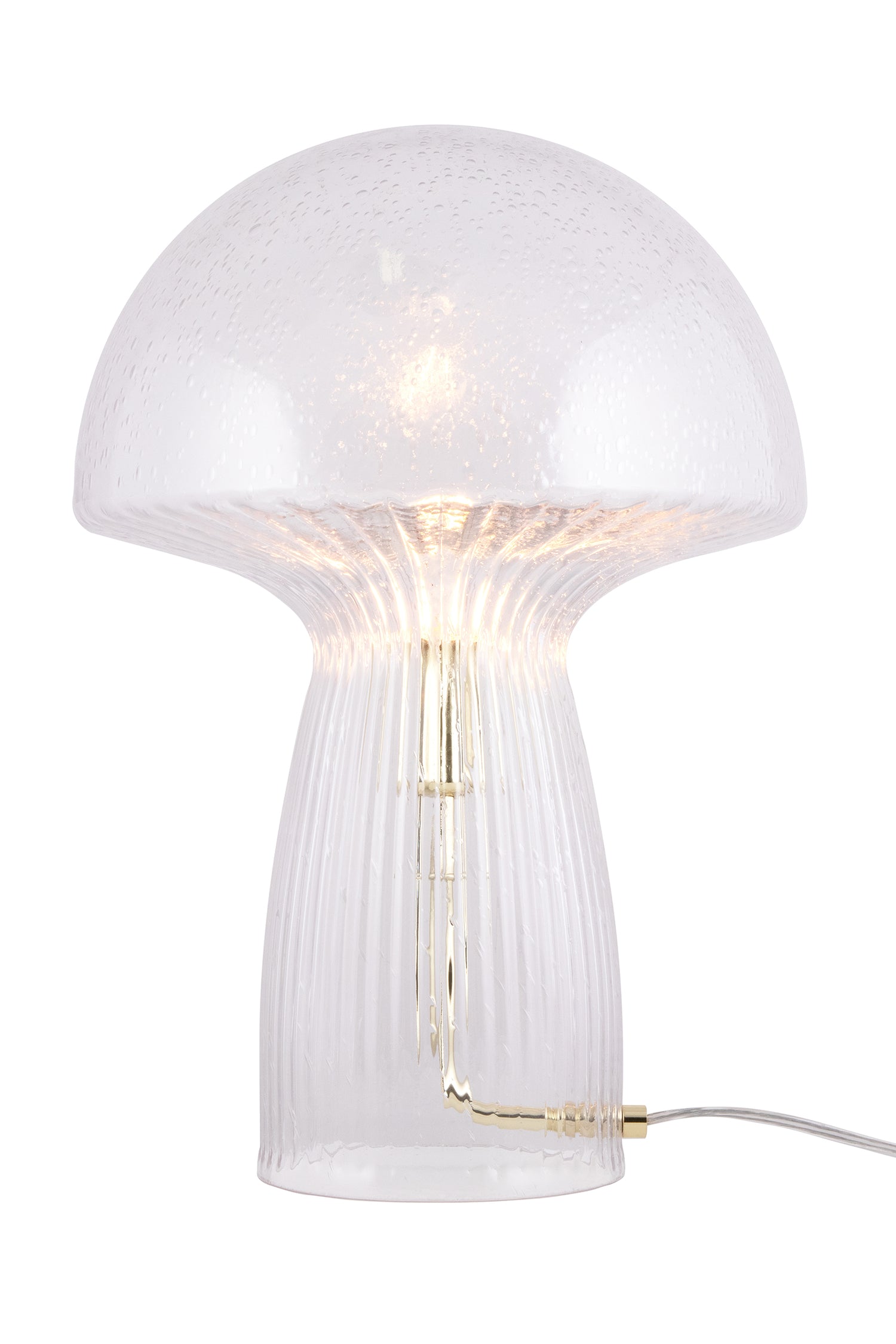 Table lamp Fungo 30, special edition, clear