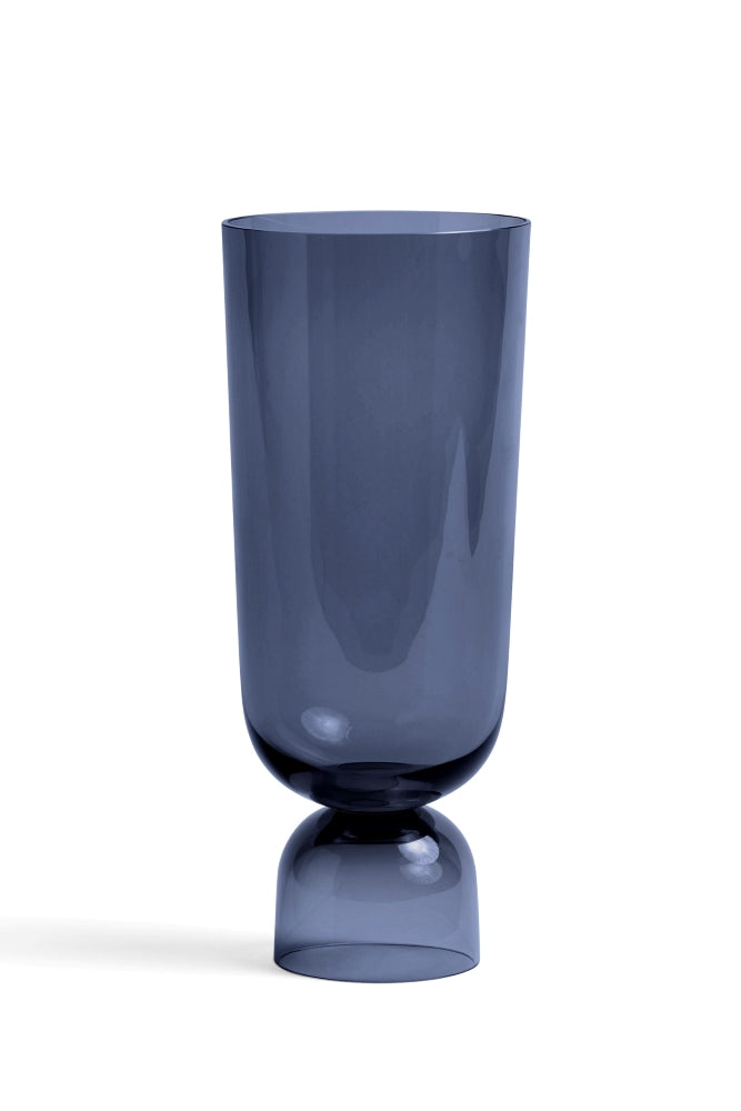 Bottoms Up Vase Navy Blue, L
