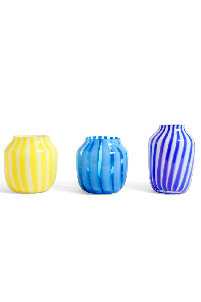 Juice Vase Wide, yellow
