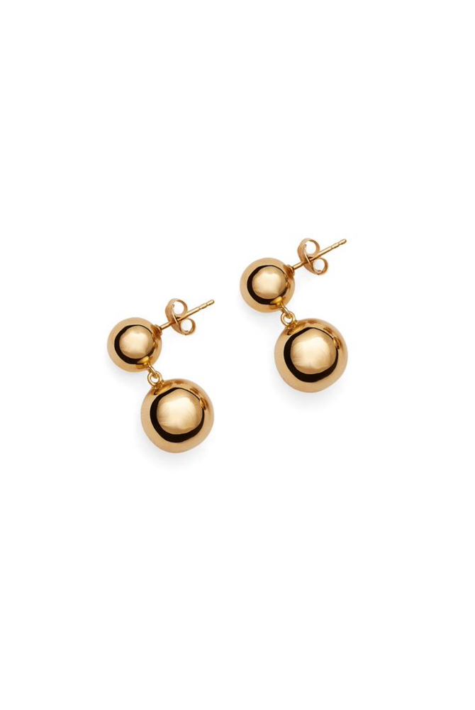 Caroline earrings, gold