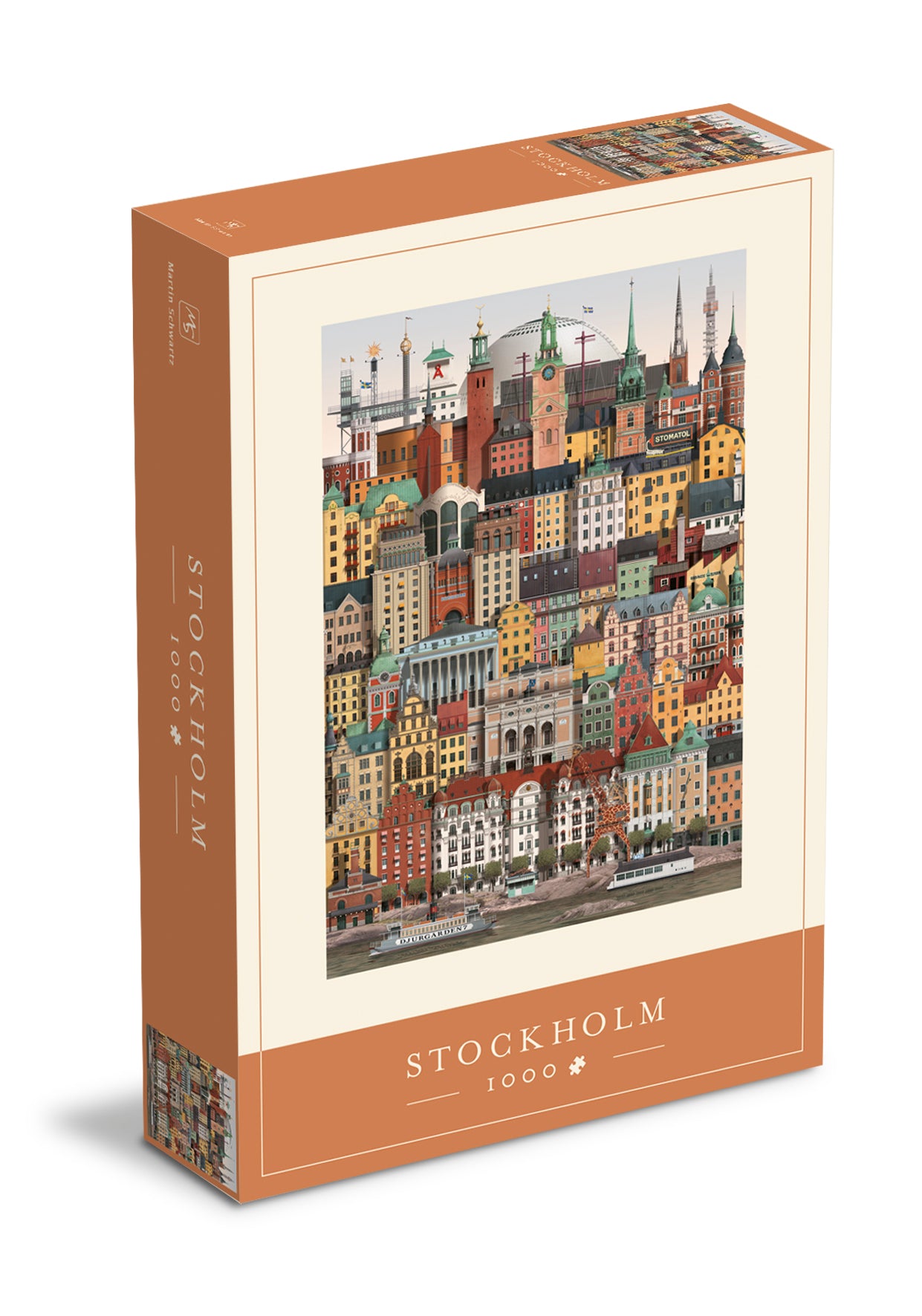 Puzzle Stockholm (1000 pieces)