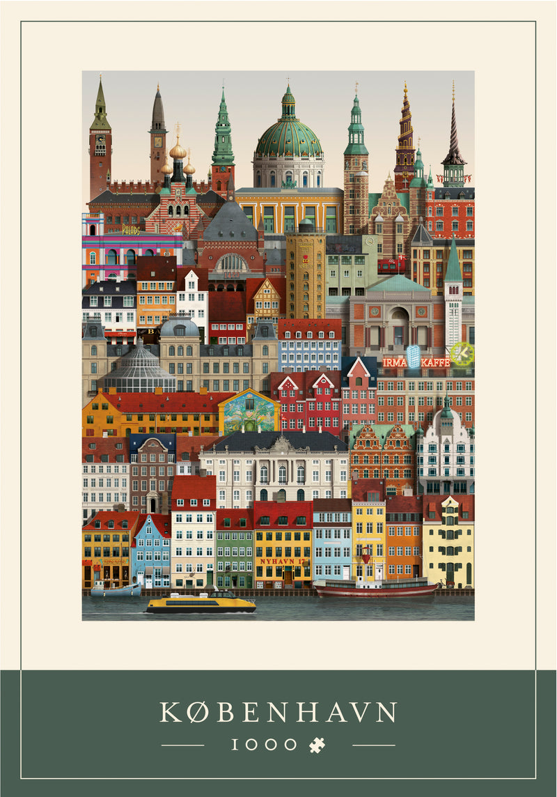 Copenhagen puzzle (1000 pieces)