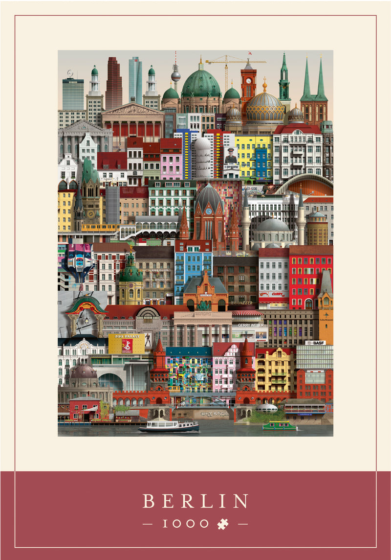 Berlin puzzle (1000 pieces)
