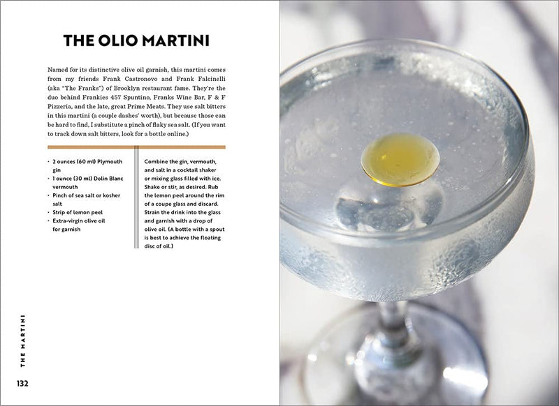 The Martini, book by Matt Hranek