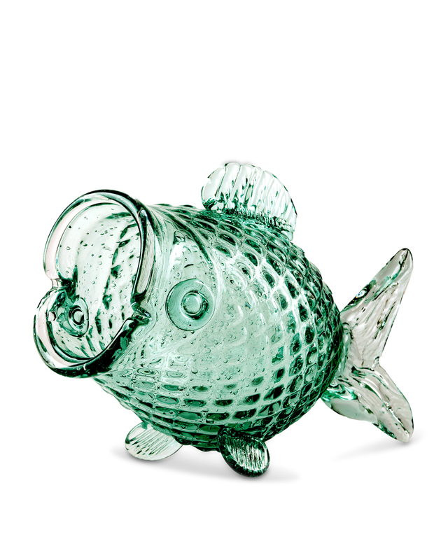 Jar fat fish, green