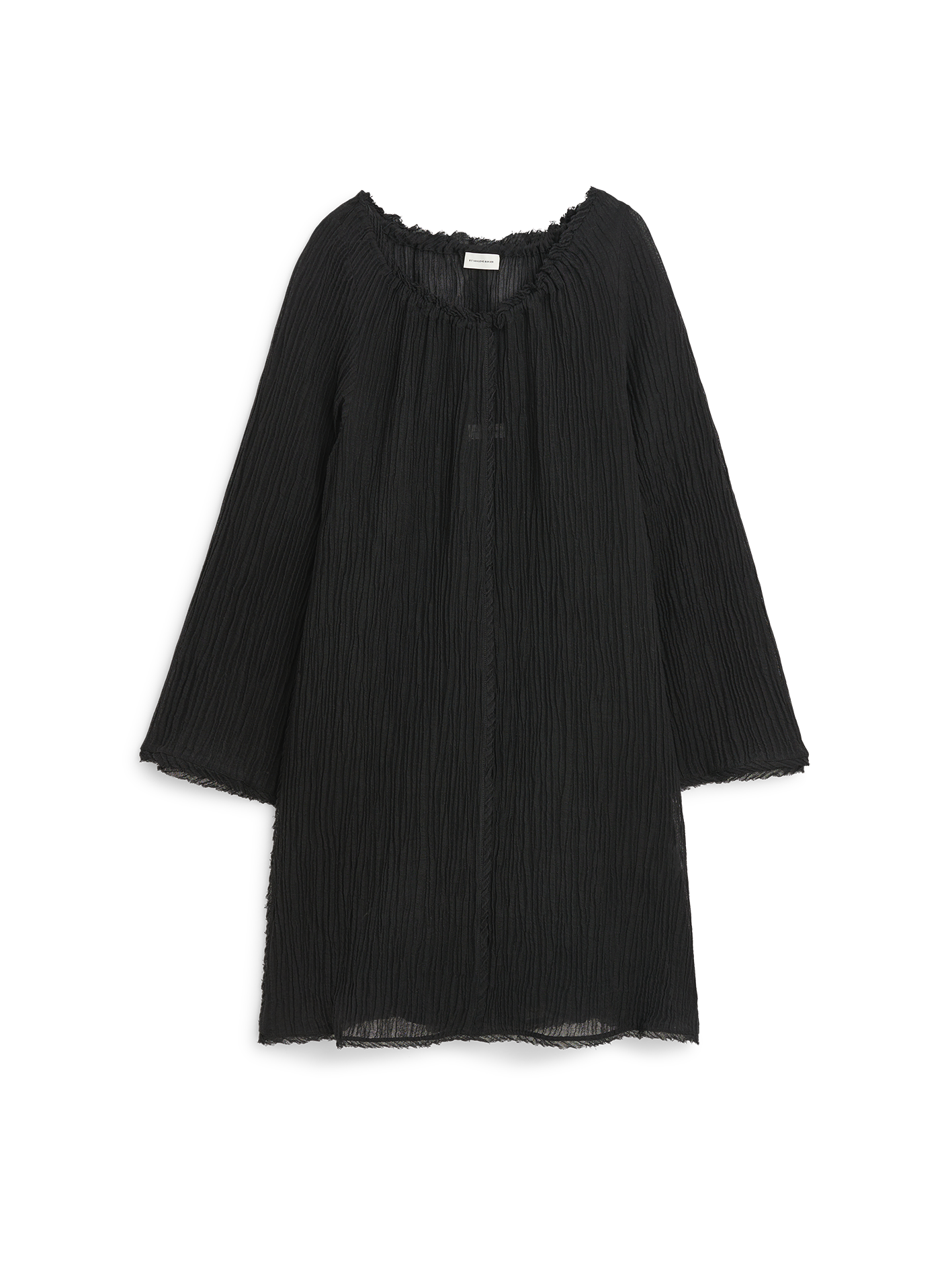 EMORAS summer weave dress, black