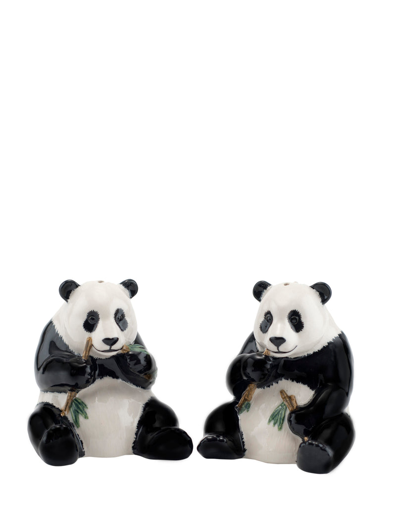 Panda salt and pepper shakers