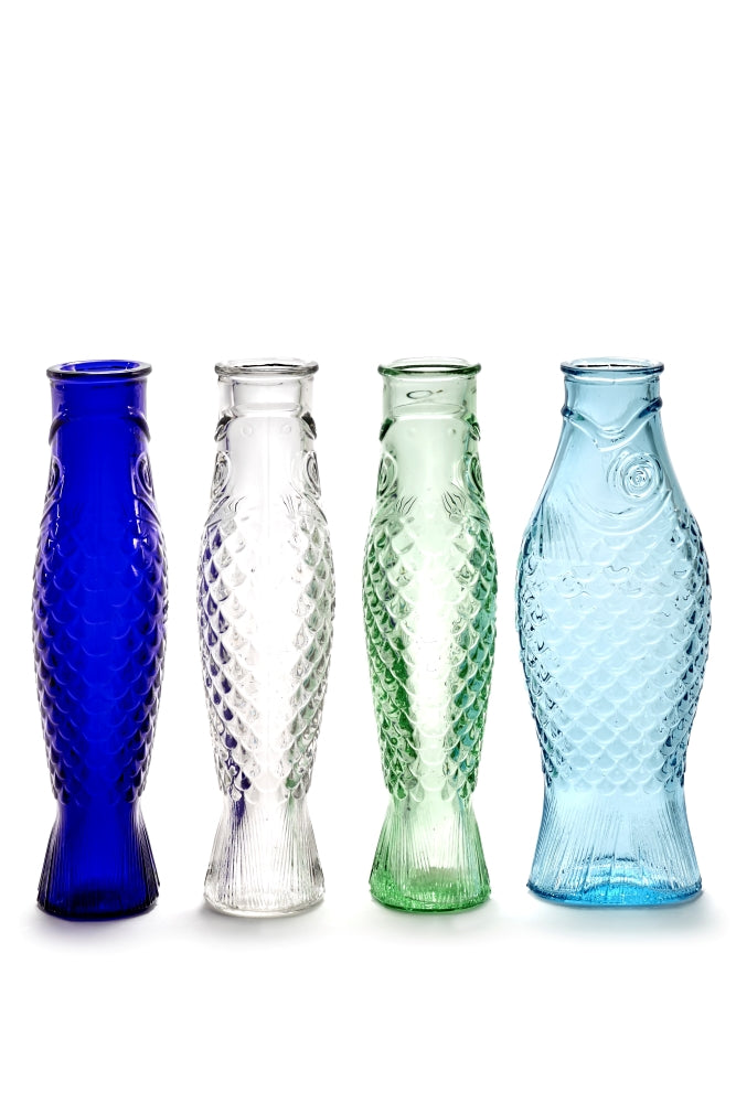 Fish & Fish Bottle, Green
