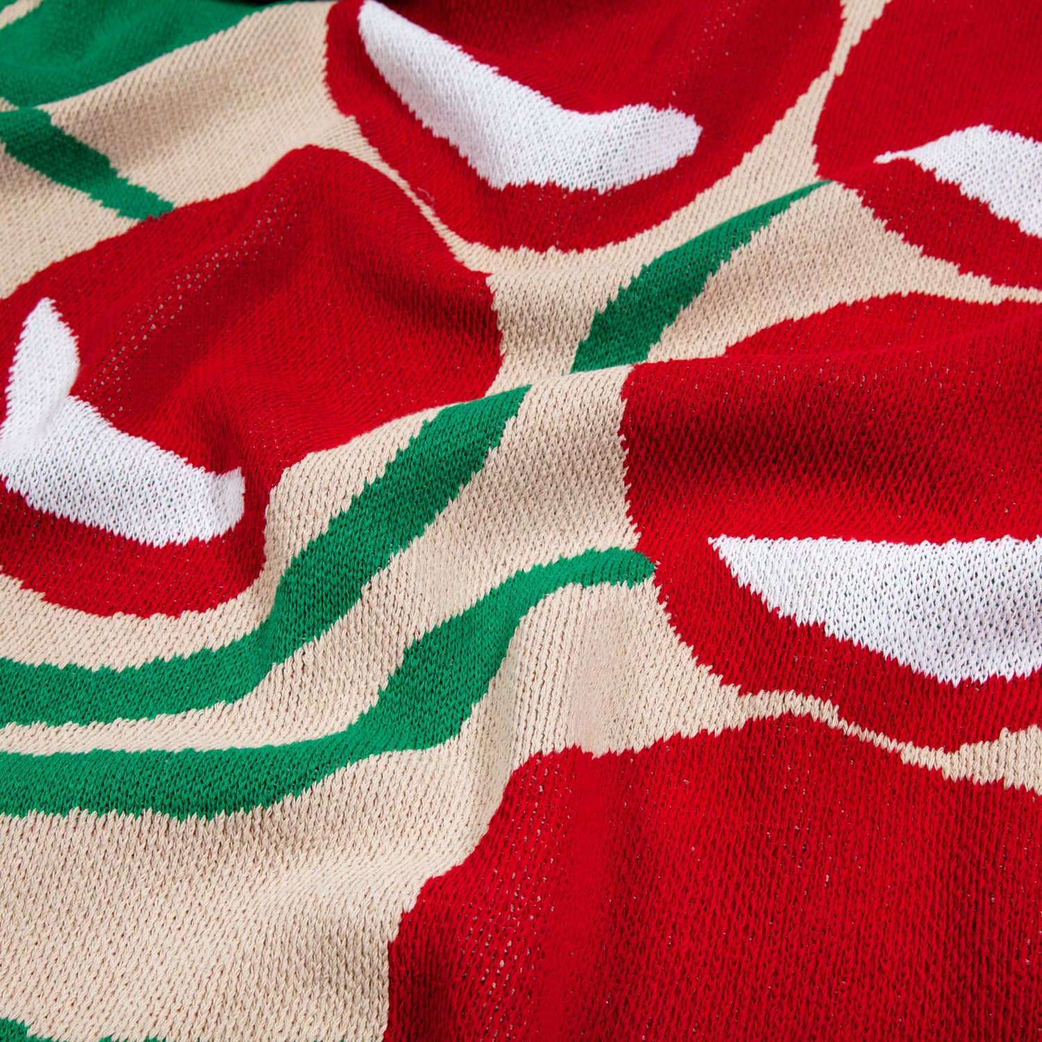 Cherries Mini Blanket by Liv Lee