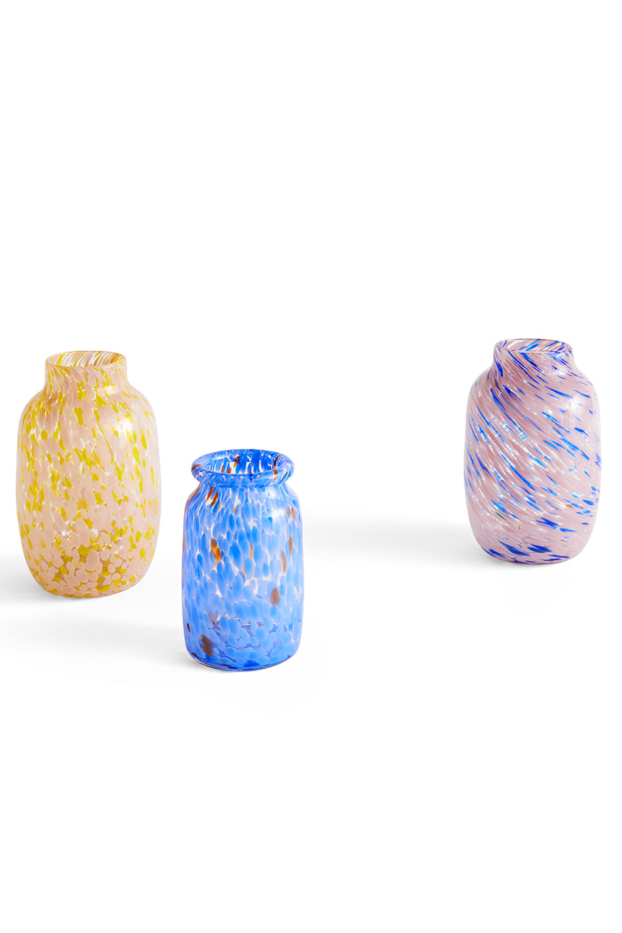 Splash vase round L, 2 colours