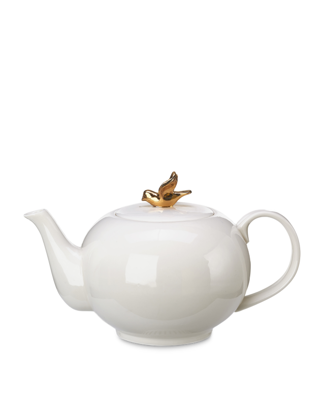 Freedom Bird tea pot, gold bird (1,1l)