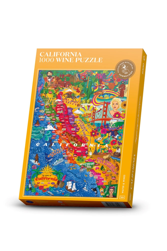 Wine Puzzle California, 1000 pcs