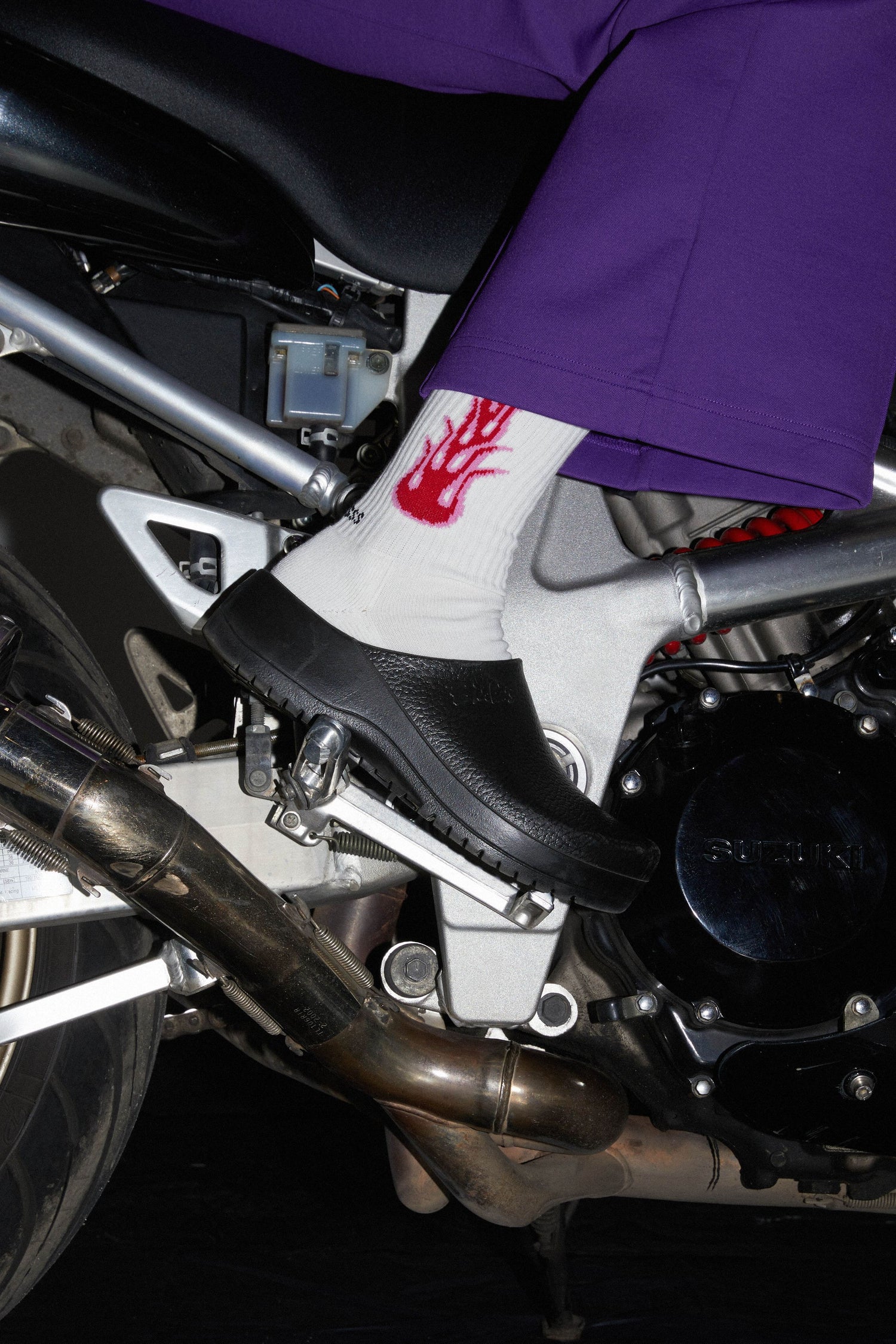 'Arcade Blast' socks, Made in Japan