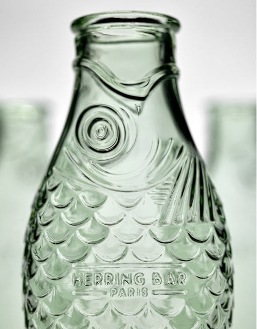 Fish & Fish Bottle, Green