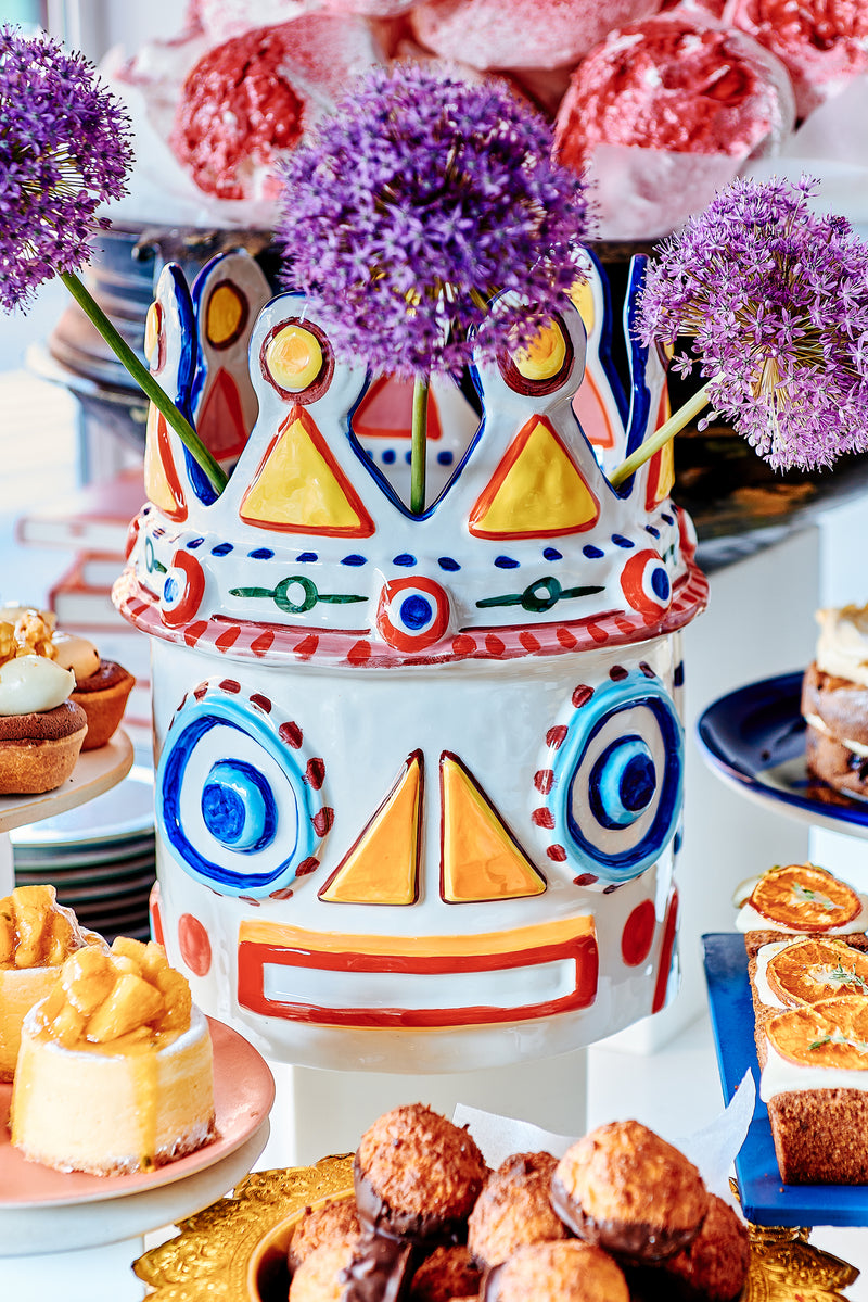 Serax, Hand-Painted Vase 02, Sicily by Ottolenghi