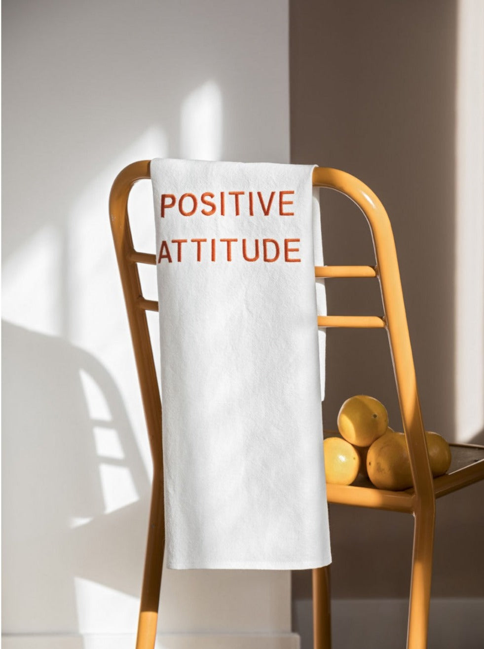 Positive Attitude - Tea Towel