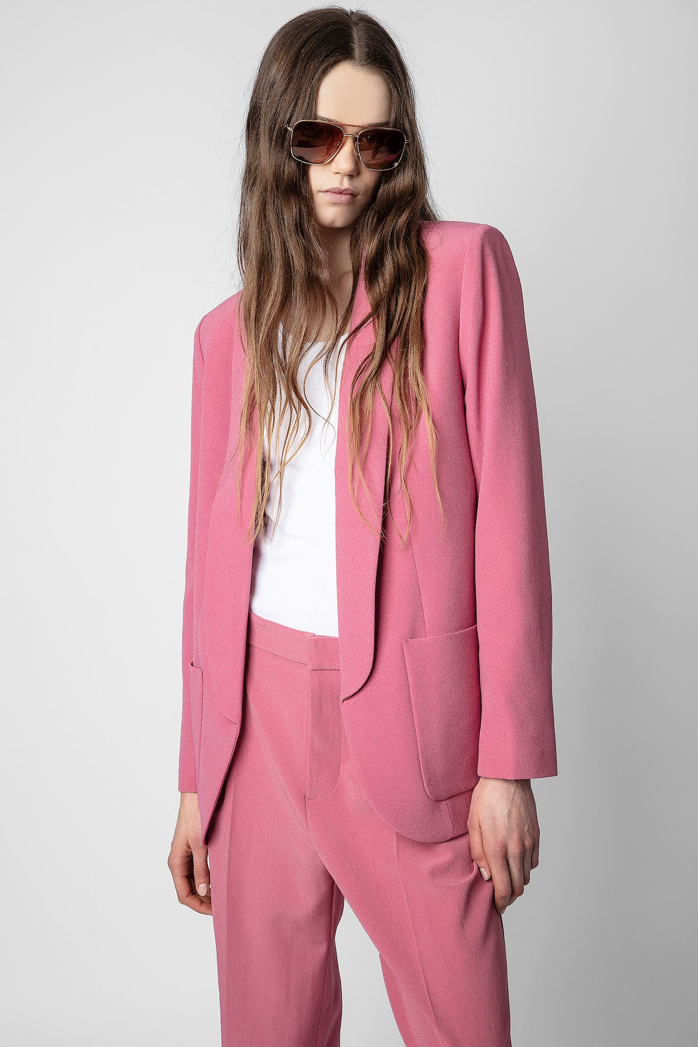 Dusty rose outlet women's blazer